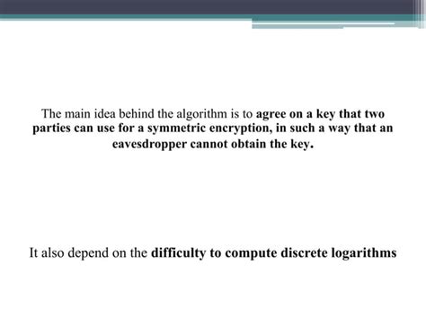 Explain an Diffie-Hellman Key Exchange Algorithm 的图像结果