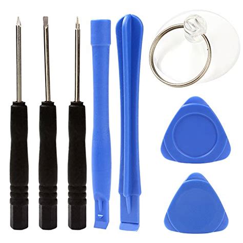 Screwdriver Sets Suction Cup Crowbar Cell Phone Repair Tools : Amazon ...