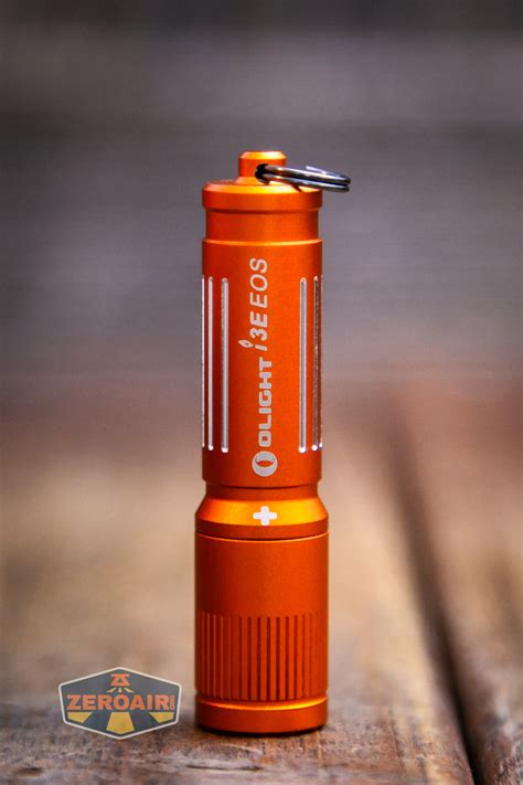 Olight i3E EOS Orange Flashlight Review - ZeroAir Reviews