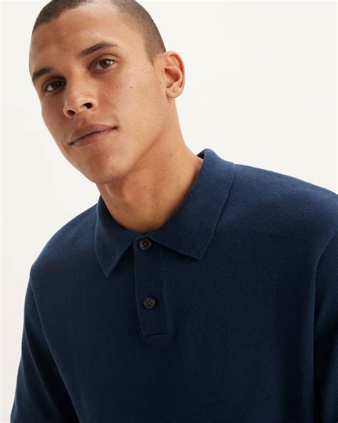 Sweater Knit Polo Shirt - Blue | Levi's® US