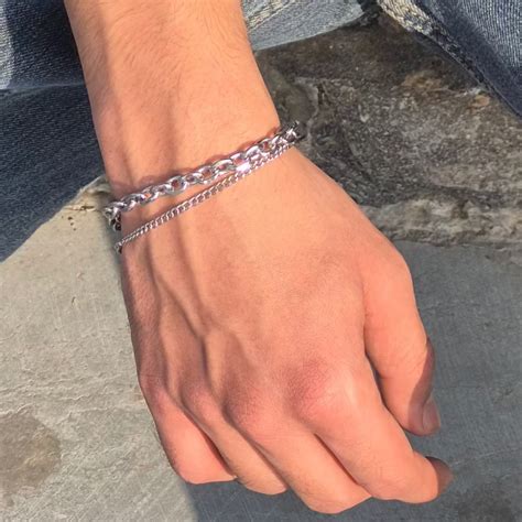 DUAL LINK Minimal Bracelet – surreal.relics