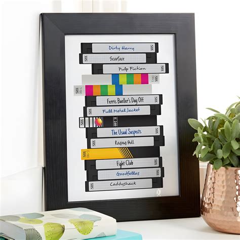 For Friends Custom Video Tape Poster Personalized Movie Print VHS Movie ...