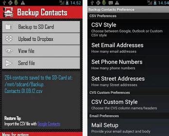 Backup Android Phone Contacts 的图像结果