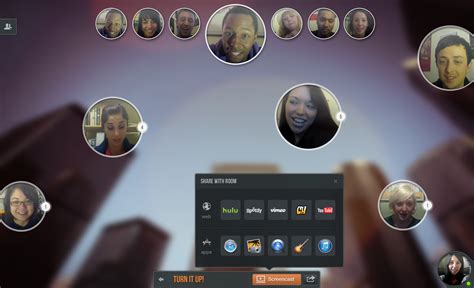 Circular video chat windows. Rabbit video chat screen shots - Google Search