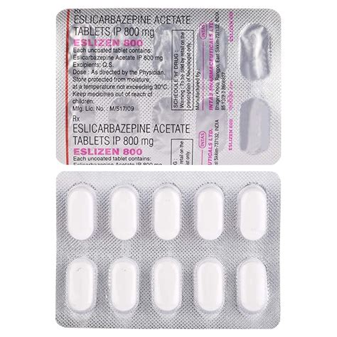 Eslizen 800 - Strip of 10 Tablets : Amazon.in: Fashion