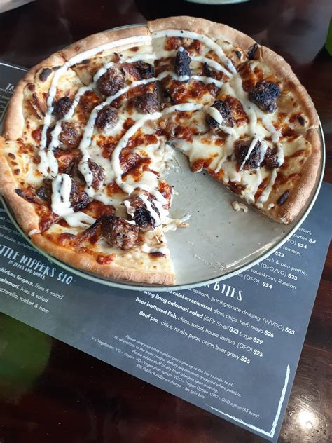 Menu at ERA BAR, Redcliffe