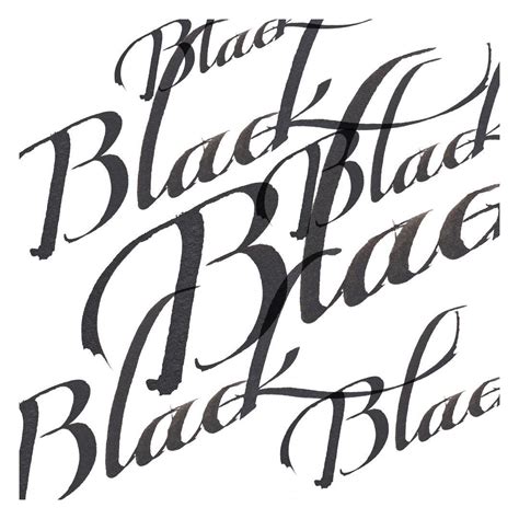 W&N Calligrpahy Ink Black 30 ML | Art Lounge