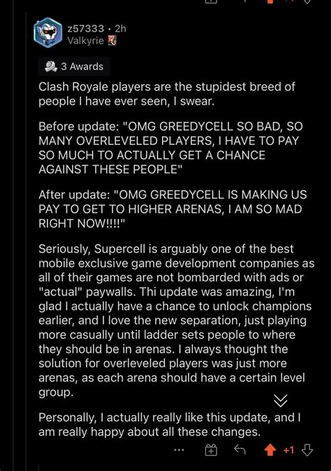 Based opinion : r/ClashRoyale