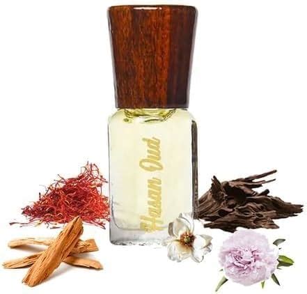 HASAN OUD Silver Oud Premium Alcohol Free Attar,Silver Oud Attar Spicy ...