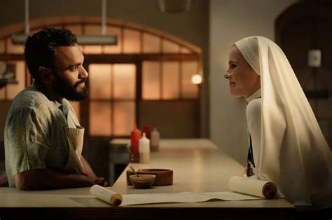 'Mrs. Davis's Betty Gilpin on Her Nun Jumpsuit and Relationship with Jesus