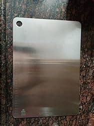 Buy OrganizeMee Stainless Steel Chopping Board for Kitchen - Heavy-Duty ...