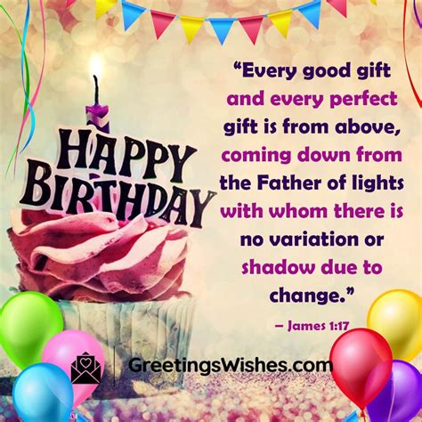 Birthday Wishes With Bible Verse at Hayden Cutlack blog