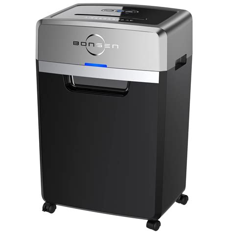 Buy BONSEN Heavy Duty Paper Shredder, 24-Sheet Cross-Cut Shredder, 40 ...