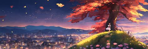 Lexica - Anime girl banner 4K