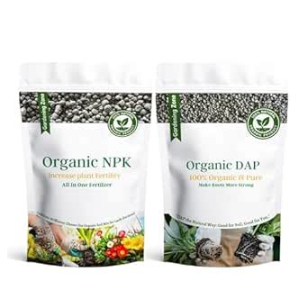 Gardening Zone Organic Fertilizer Combo – 180g Organic NPK + 180g ...
