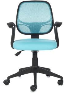 Bluebell Vertx Low Back Fabric Office Arm Chair Price in India - Buy ...