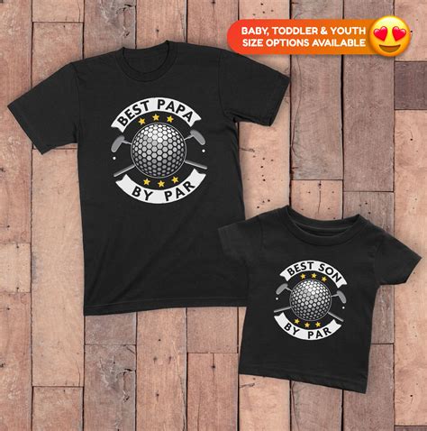 Dad Son Matching Shirts Father Son Golf Shirts Matching | Etsy