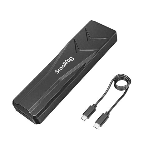 SmallRig M.2 SSD Enclosure NVME&SATA Dual-Protocol Enclosure SD-01 for ...