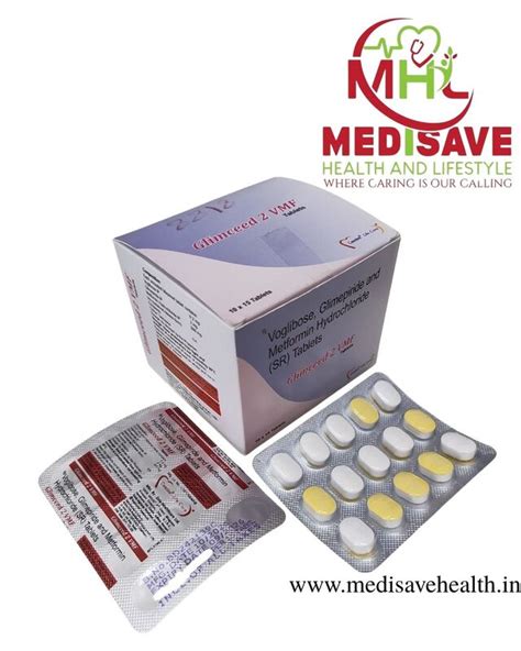 Glimceed 2 VMF Tablet – Glimepiride, Metformin SR & Voglibose Tablet