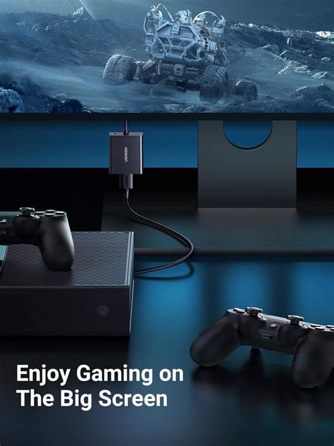 Buy UGREEN HDMI to VGA HDMI Female to VGA Male Adapter, HDMI to VGA ...