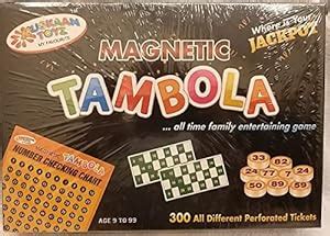 Buy PSV Toys Magnetic Tambola Game Different Tickets Party & Fun Games ...