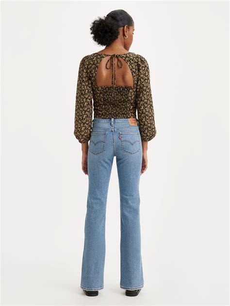 Women's Indigo Bootcut Fit Low Rise Jeans – Levis India Store