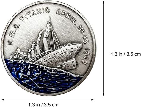 Buy NUOBESTY Coin Collecting Titanic Ship Commemorative Coin Titanic ...