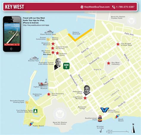 Printable Key West Walking Map