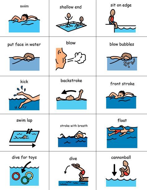 Swim Worksheet 的图像结果
