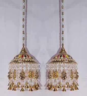 Buy Nabhya Plastic LED Mini Jhumar with Auto Changing Light for Main ...