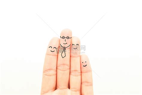 手指表情创意手指画素材高清图片下载-正版图片500145814-摄图网