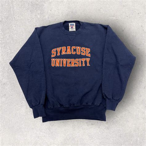 Vintage Russell Syracuse University sweatshirt in... - Depop
