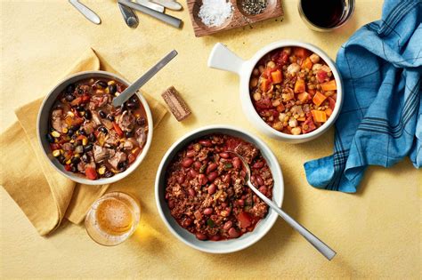 Vegetarian Chickpea Lentil Chili Recipe