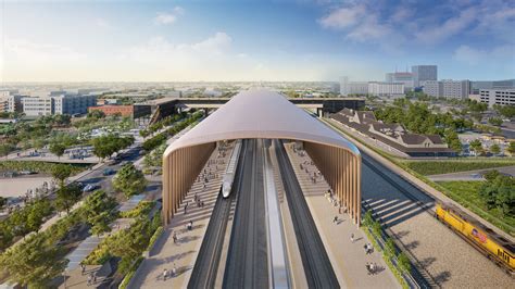 Foster + Partners and Arup Reveal Design for California High-Speed Rail’s First Stations | ArchDaily