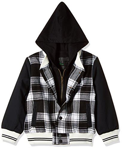 Buy United Colors of Benetton Boys' Jacket (16A2JACK0002I901XX_Black ...