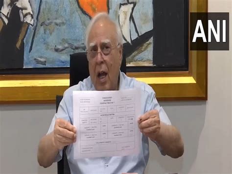 LS polls: Kapil Sibal issues checklist to verify "EVM tampered or not ...