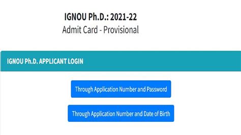 Ignou phd exam 2021 22 admit cards - IGNOU PhD Exam: इग्नू पीएचडी एडमिट ...