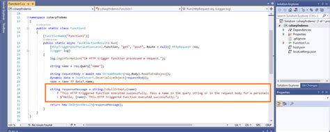 Image result for How to Create a Function in Visual Studio