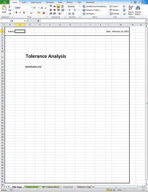 Image result for Excel Tolerance Interval