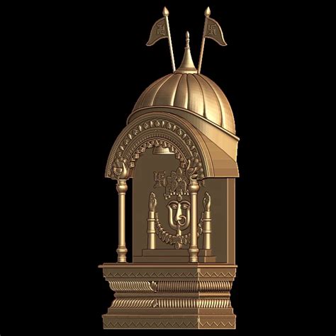 Jain Symbol 3D Model