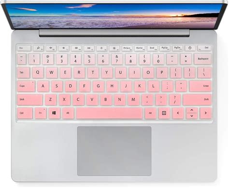 Buy Silicone Keyboard Cover Skin for 12.4 Microsoft Surface Laptop Go 2 ...