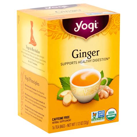 Yogi Tea Herbal Tea Ginger at Sebastian Moses blog