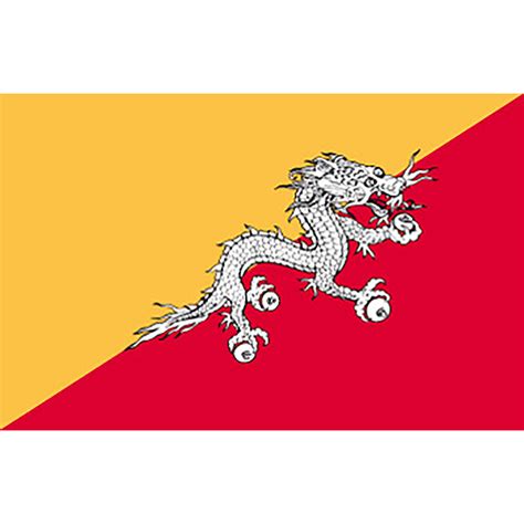 Official flag of Bhutan