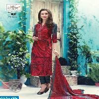 Shri vijay Gulmohar Cambric cotton With Embroidery Dress material ...
