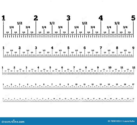 Printable Preschool Measuring Tape Inches