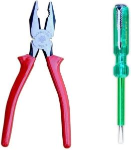 TAPARIA 8" cutting plier and 814 tester Hand Tool Kit Price in India ...