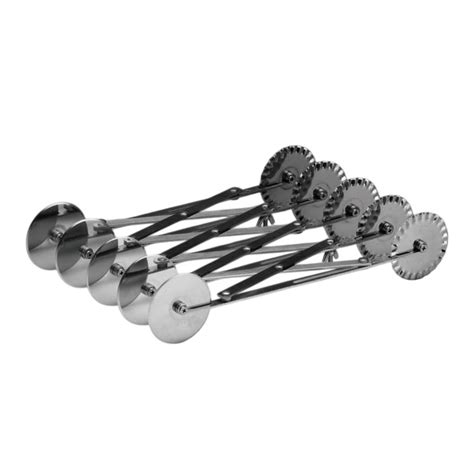 Zicco PCW-05D Double Sided Dough Roulette, 5 pcs Price