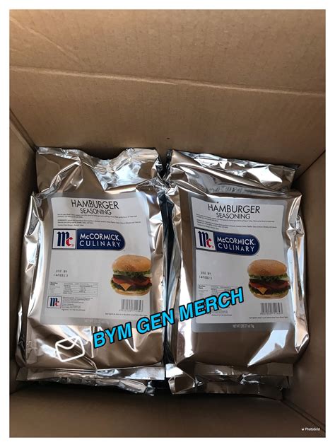 McCormick Hamburger Seasoning 1kg [Fast Shipping] | Lazada PH