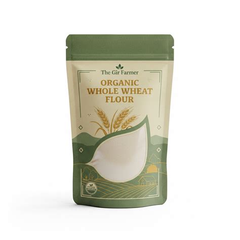 The Gir Farmer Organic Whole Wheat Flour | Stone Ground Atta Made from ...