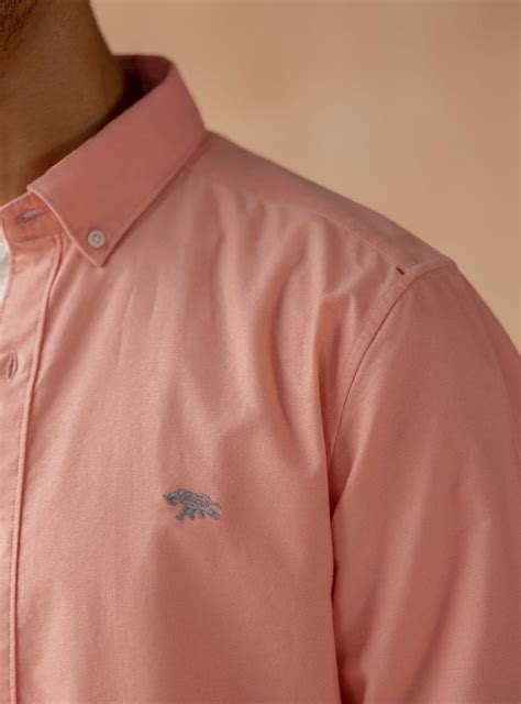 Buy Peachwood Shirt | Casual Pink Solid Shirts for Men Online | Andamen